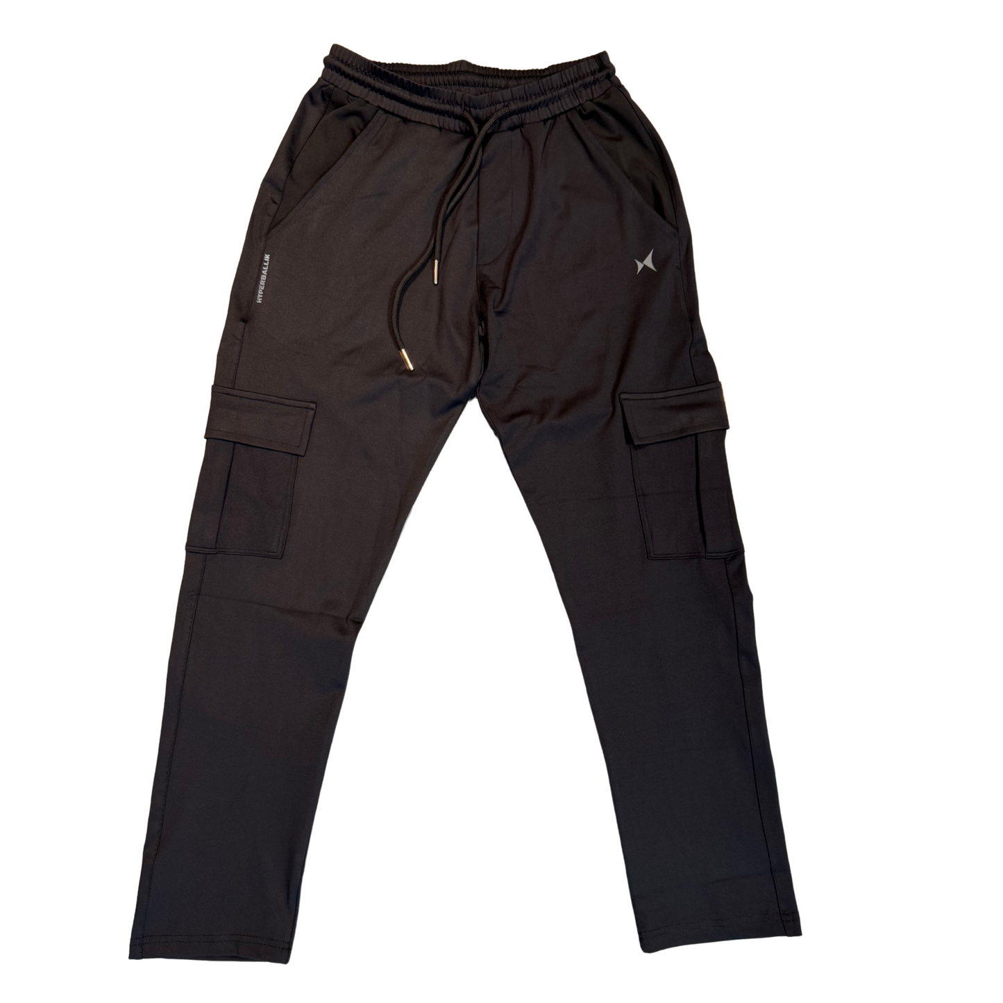 UrbanTrail Cargo Trackpants, Men, Color: Jet Black