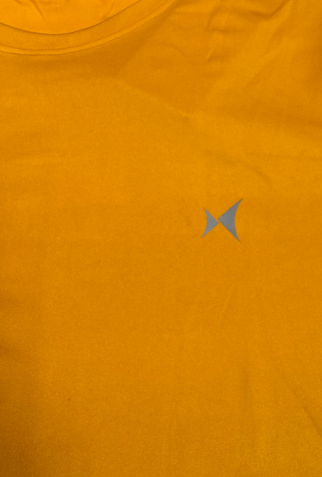 Glidetech Round Neck T-Shirt, Men, Color: Lumen Yellow