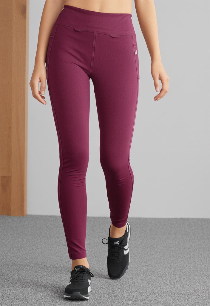 Aerosculpt Tights, Color: Wine Rush