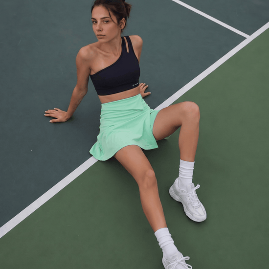 Flextra Womens Skorts - Lime