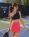 Flextra Womens Skorts - Hot Coral