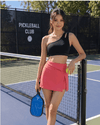 Flextra Womens Skorts - Hot Coral