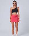 Flextra Womens Skorts - Hot Coral