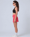 Flextra Womens Skorts - Hot Coral