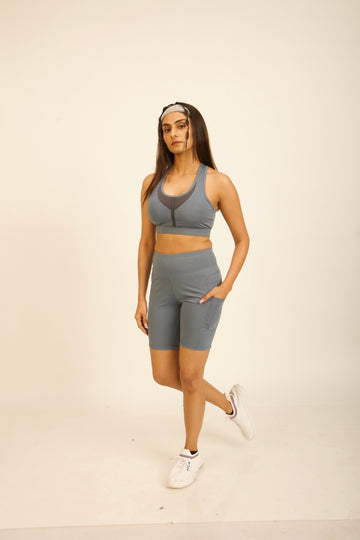 2008 AeroSculpt Womens Tight Half Petrol Blue