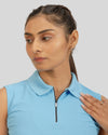 AeroFlux Women sleevles Polo T-Shirt