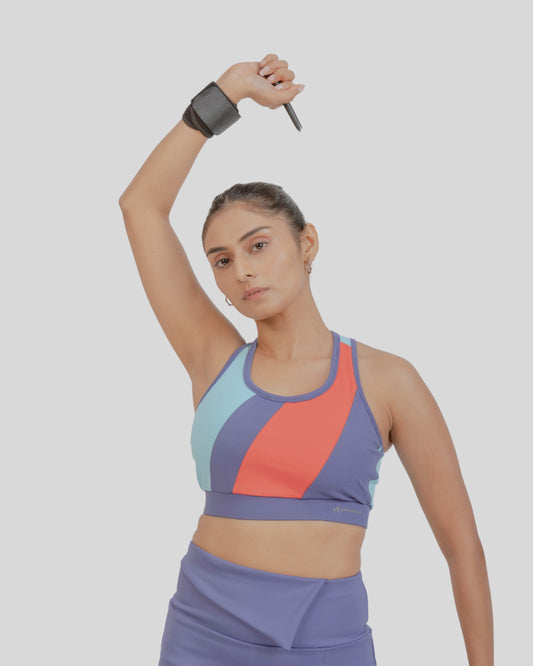 1007 Liftcore Womens Sport's Bra Ice Blaze