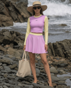 Marise Womens Two Piece Skort Swimsuit
