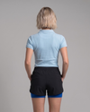 Combo Polo Two-layerd Shorts Blue