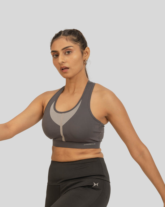 2007 Ventra Womens Sport's Bra Dark Grey