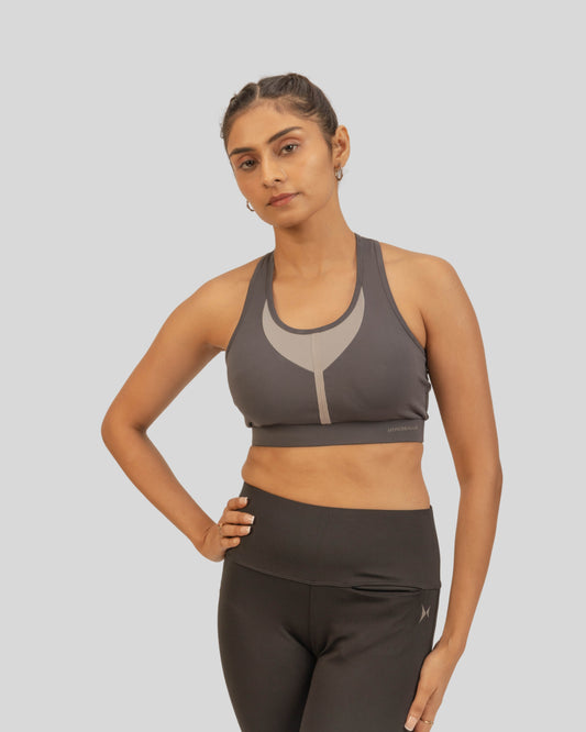 2007 Ventra Womens Sport's Bra Dark Grey