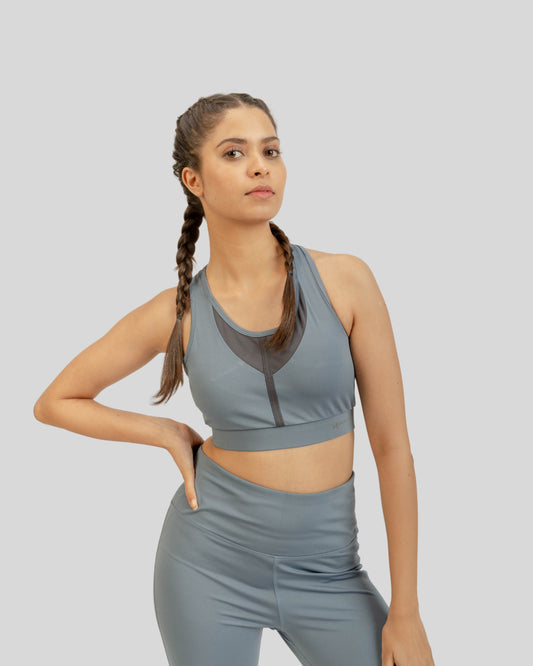 2007 Ventra Womens Sport's Bra Petrol Blue