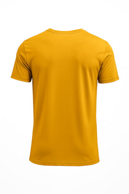 Glidetech Round Neck T-Shirt, Men, Color: Lumen Yellow