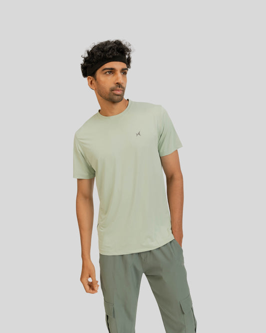 2103 Lumo Mens Round Neck Tshirt Pista