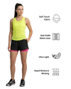 Women’s two layered shorts front view