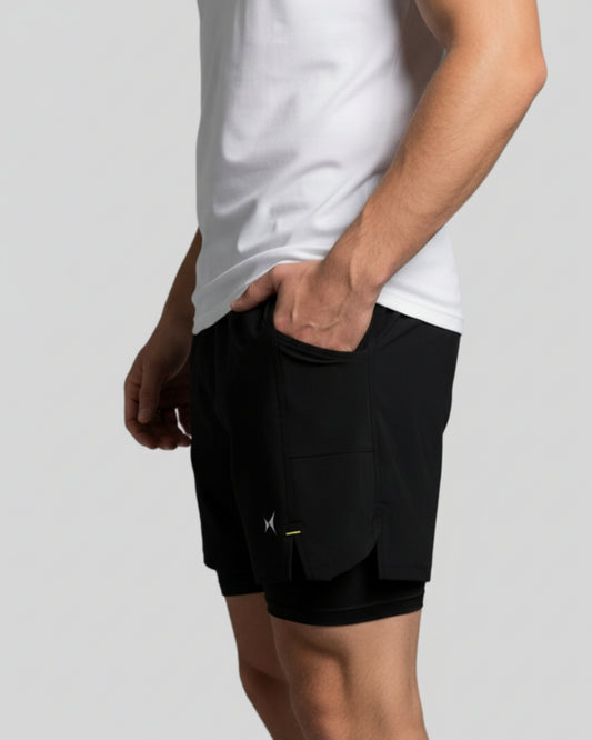Duoflex Mens Two Layered Shorts