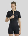 Selara Womens Half Sleeve Legsuit Swimwear