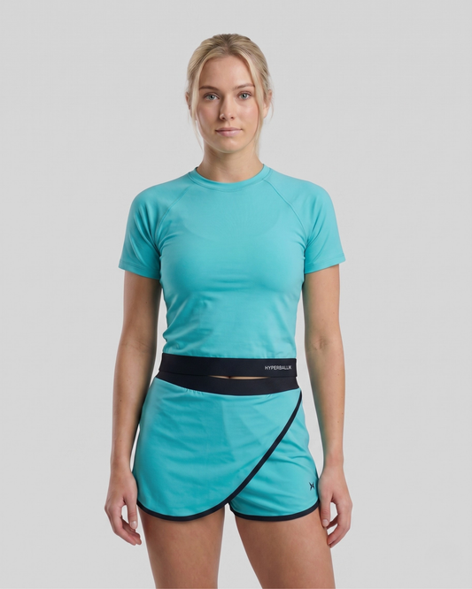 Nerissa Womens Two Piece Swimwear with Skorts