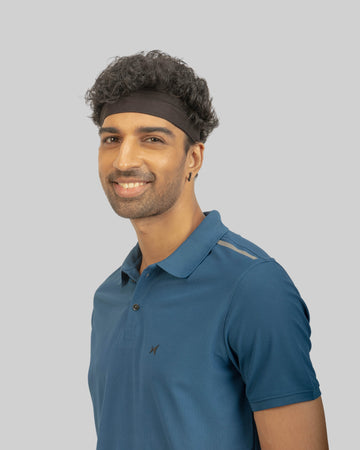 1103 AeroFlux Mens Polo T-Shirt Rama Blue