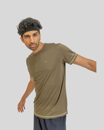 2104 Liteflex Mens Round Neck Tshirt Navy