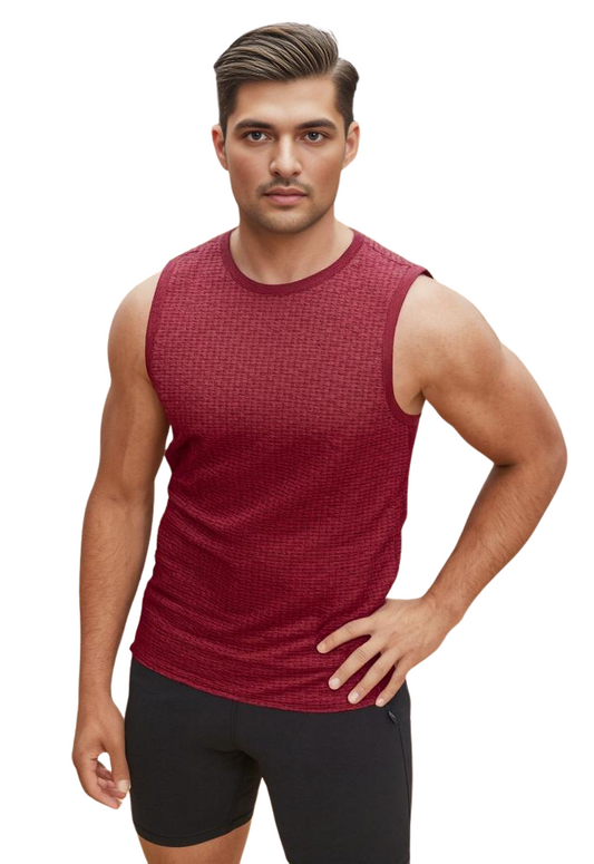 Windform Tank Top, Men, Color: French Wine