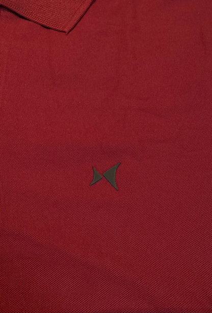 Aeroflux Polo T-Shirt, Men, Color: French Wine