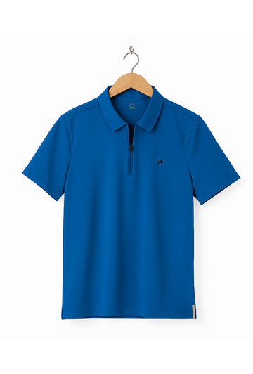 Aeroflux Polo T-Shirt, Men, Color: Harbour Blue