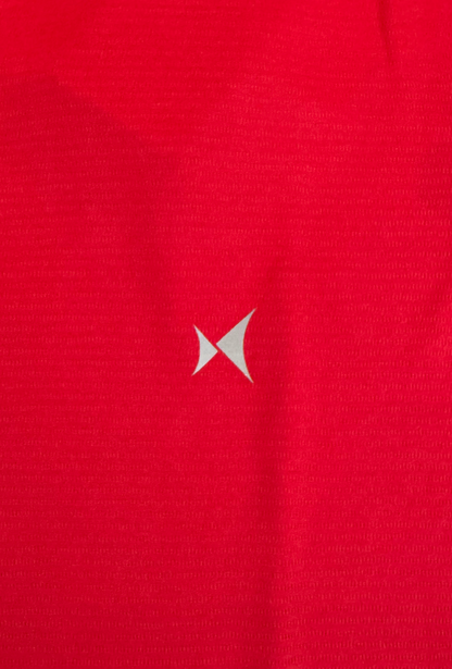 Glidetech Round Neck T-Shirt, Men, Color: Crimson Red