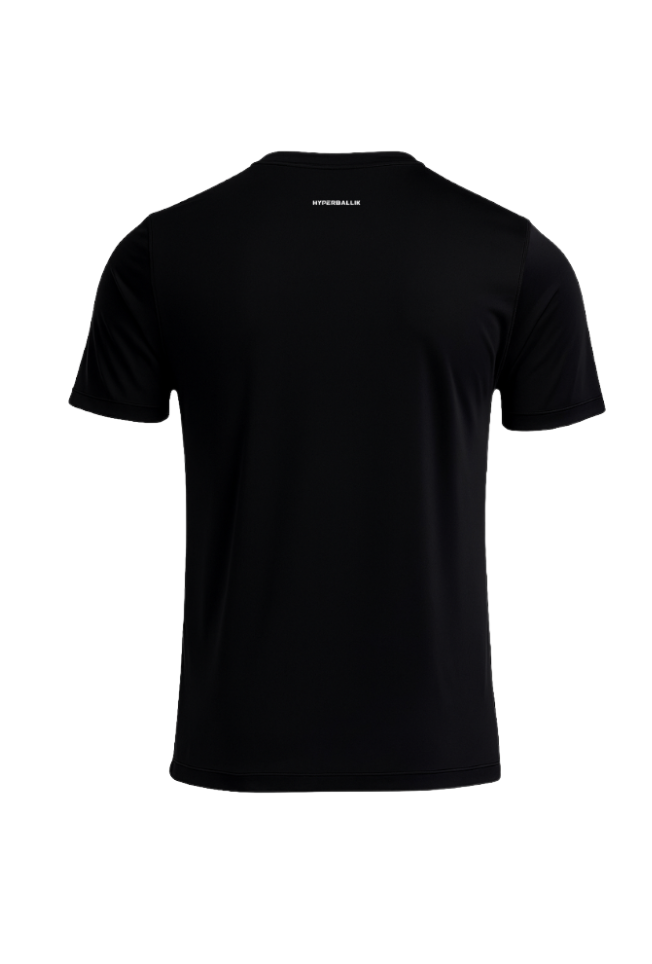 Airweave Lightweight Round Neck T-Shirt, Men, Color: Raven Black