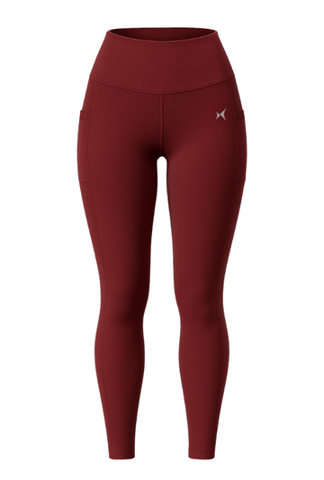 Aerosculpt Tights, Color: Wine Rush