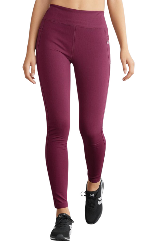 Aerosculpt Tights, Color: Wine Rush