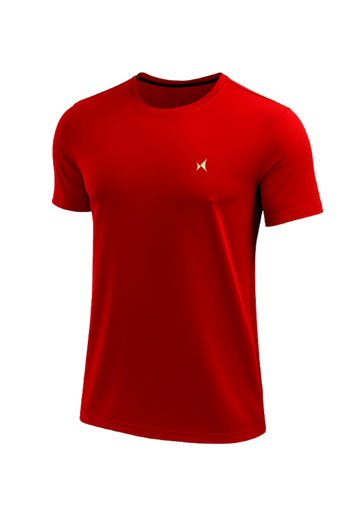Airweave Lightweight Round Neck T-Shirt, Men, Color: Arrow Red