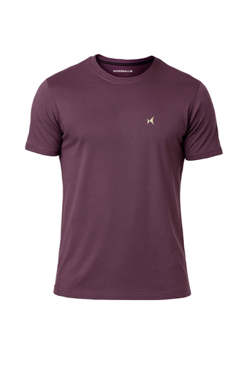 Cloudflex Ultrasoft Round Neck T-Shirt, Men, Color: Plasma Purple Melange