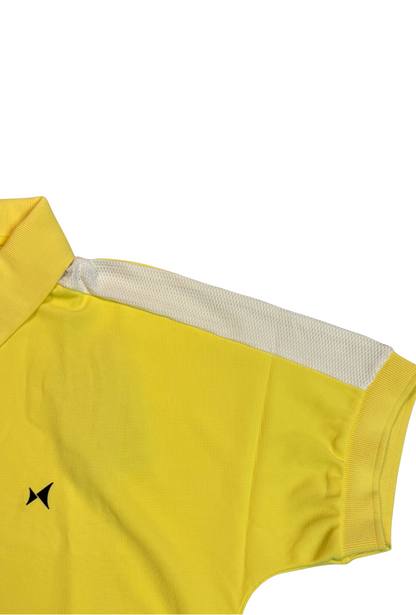 Aeroflux Polo T-Shirt, Women, Color: Sunshine Yellow