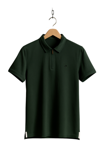 Aeroflux Polo T-Shirt, Men, Color: Pine Green