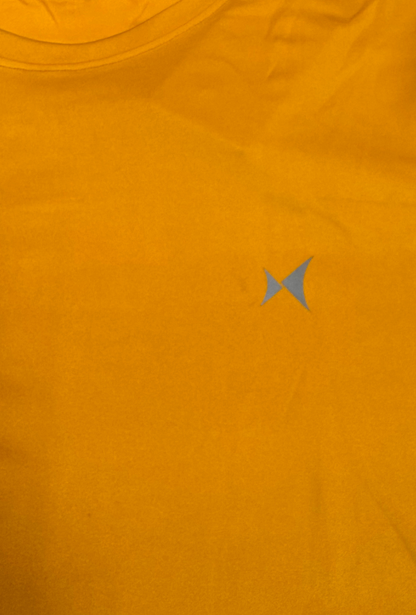 Glidetech Round Neck T-Shirt, Men, Color: Lumen Yellow
