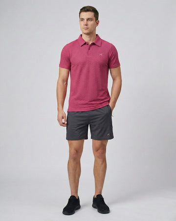 Mens Bubble Polo T-Shirt