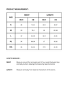 Womens Skorts size chart
