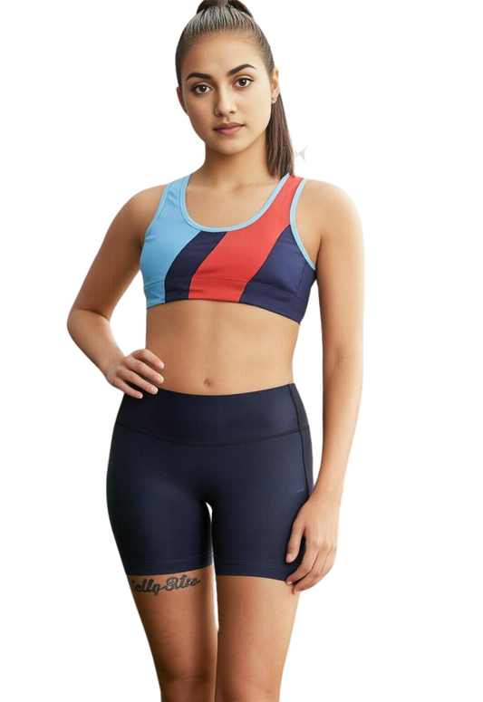 Liftcore Sculpted Sports Bras, Color: Ice Blaze, Precision Engineered Hypercool™ Fabric Technology