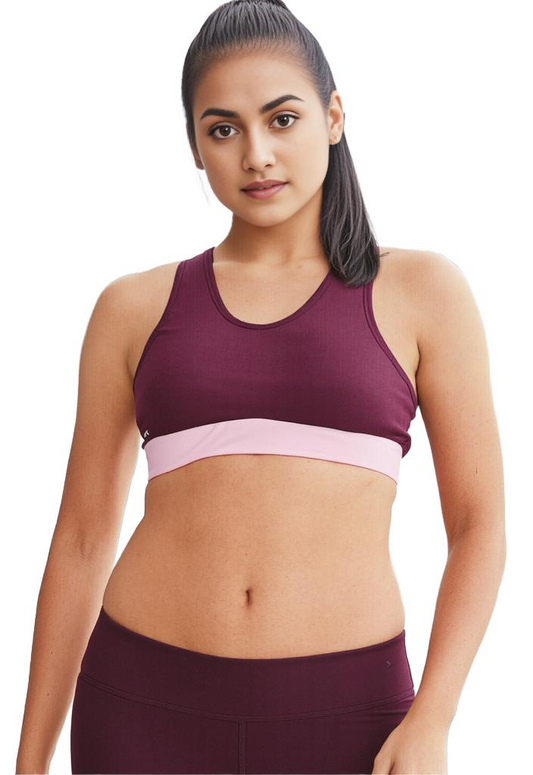 Liftcore Sculpted Sports Bras, Color: French Wine