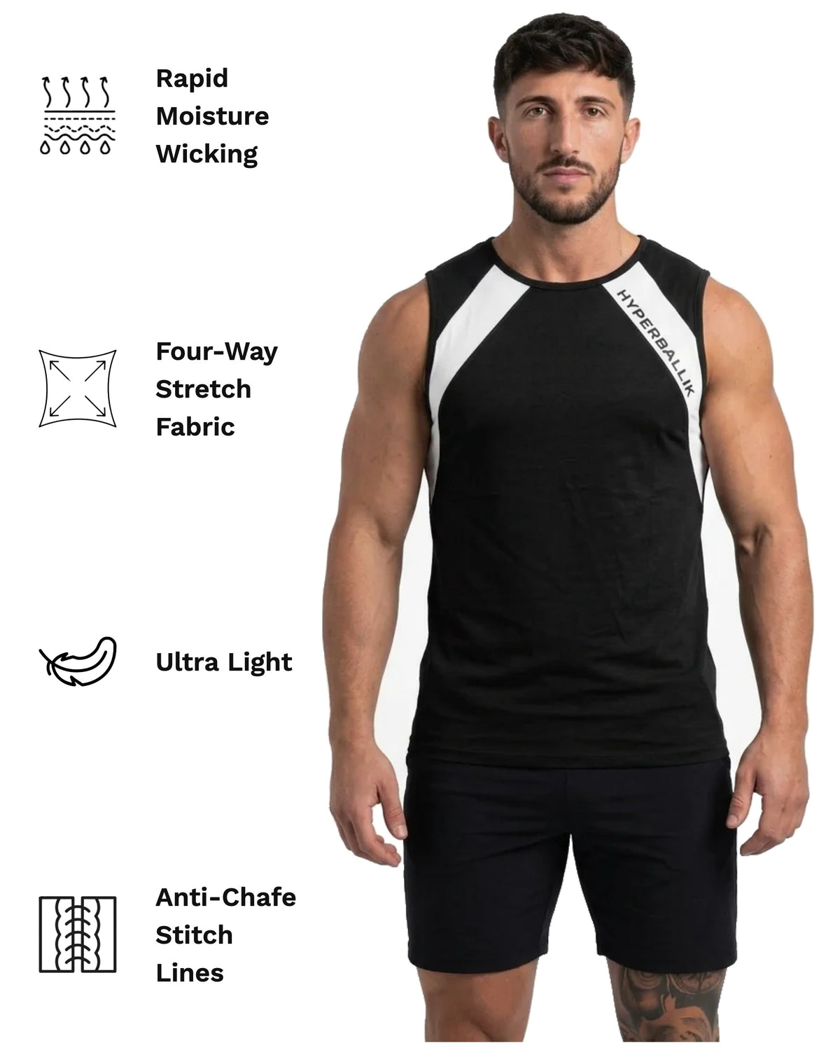 Hyperballik 003 Jet Black feature callout