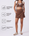 Flextra Womens Skorts Cofee - features
