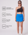 Flextra Womens Skorts French Blue - features