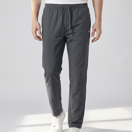 3003 Aerofit Mens Straight Trackpant - Grey