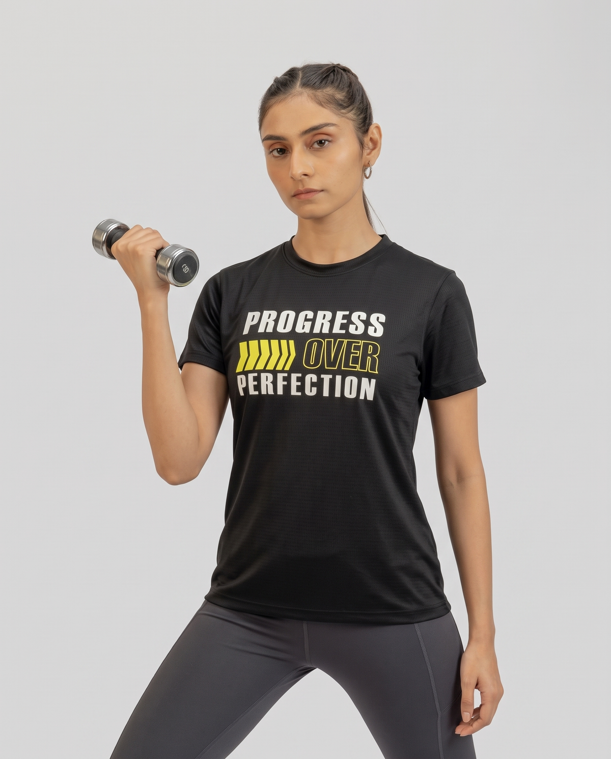 2002 Aeron Womens Round Neck T-Shirt - Black