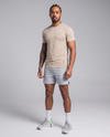 1101 AirWeave Mens Round Neck T-Shirt - Aluminium