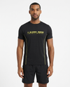 Elevate Mens Round Neck Tshirt Black studio