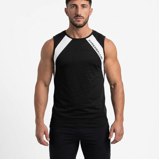 Breezeflow Mens Tank Top Jet Black studio