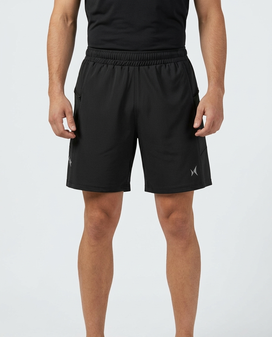 Flexfit Mens Shorts Black studio