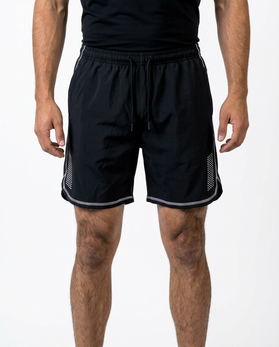 Sprintflex Mens Shorts Black studio
